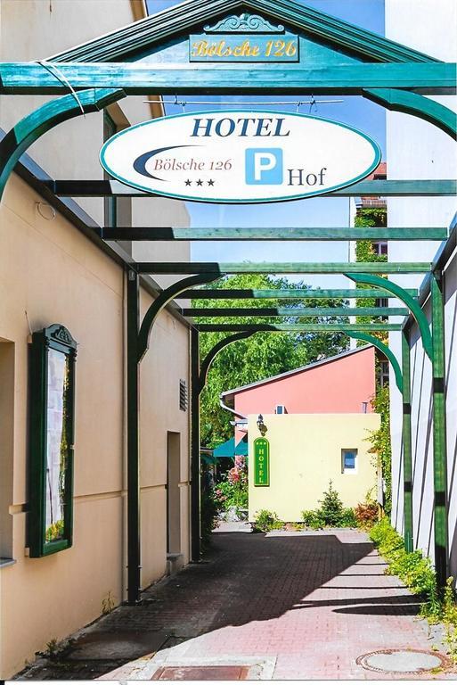 Hotel Bolsche 126 Berlin Eksteriør billede